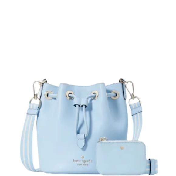 kate spade Handbags - Kate Spade ♠️ Rosie Mini Bucket Bag in Rare Blue, EUC 🎁💖